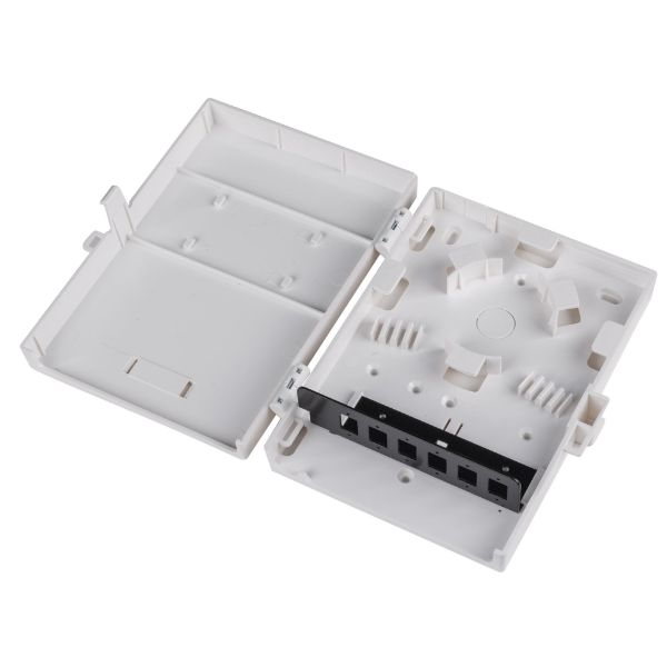 DYNAMIX FWE-6SC - Fibre Wall Enclosure 6 Port LC Duplex/SC Simplex Unloaded Dimensions: 183 x 129 x 39mm