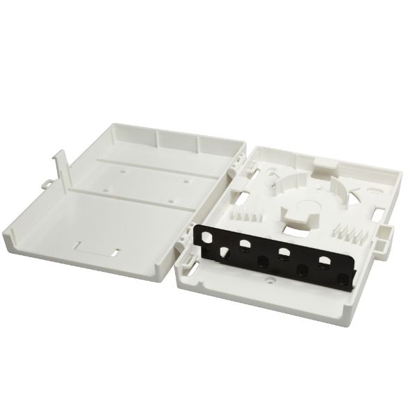 DYNAMIX FWE-8ST - Fibre Wall Enclosure 8 Port ST Simplex Unloaded Dimensions 183 x 129 x 39mm (HxWxD)