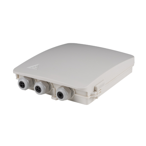 FWEIO-12 - DYNAMIX FWEIO-12 - 12Core Fibre Termination Enclosure Indoor/Outdoor UV Stabilised Plastic Supports