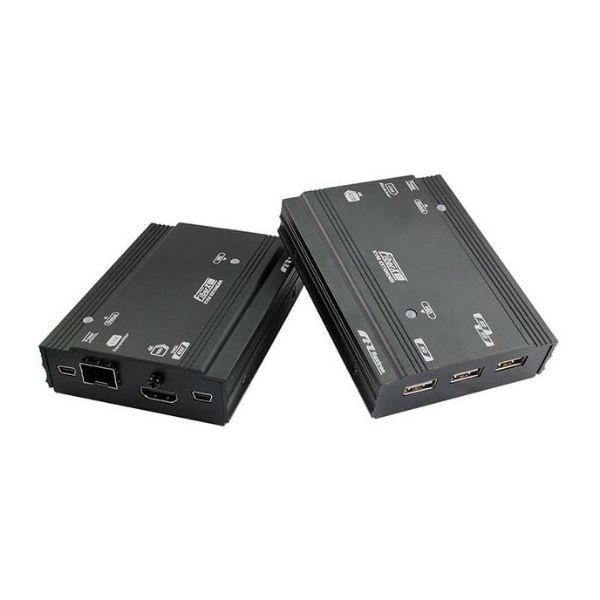 FXA1MU-M57 - REXTRON True 4K HDMI Fiber KVM Extender with USB 10G SFP Module, 500M (Single-Mode)