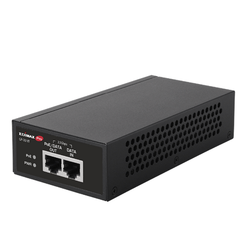 GP-201IT - EDIMAX GP-201IT - IEEE 802.3at 2.5 Gigabit PoE+ Injector 30W