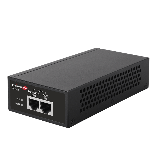 EDIMAX GP-201IT - IEEE 802.3at 2.5 Gigabit PoE+ Injector 30W