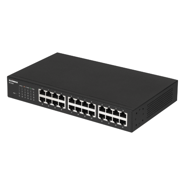 EDIMAX GS-1024 - 24 Port Gigabit Rack-Mount Unmanaged Switch