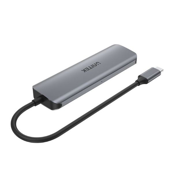 UNITEK H1107A - USB 3.1 4-in-1 Multi-Port Hub w/ USB-C Connector. 4x USB-A Ports + Micro-B