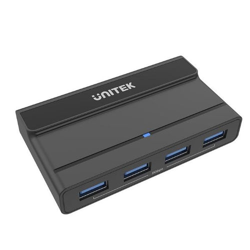 H1310A - UNITEK H1310A - 4-Port KVM Switcher w/ 4x USB-A 3.0 Ports. Share USB Devices Between 2x