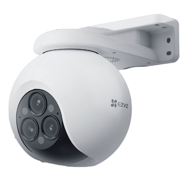 EZVIZ H80F - 2K+x3 Triple-lens Outdoor Wired WiFi Smart Home Camera. 2K+ Triple Lenses