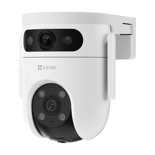 EZVIZ H9C - 10MP (3K) Outdoor WiFi Wired Dual Lens Motorized Pan/Tilt 360 Coverage. Colour Night