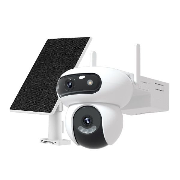 EZVIZ HB90-SP-4G - 4MP + 4MP 4G Dual-Lens Camera with All-Day Recording Includes Solar Panel