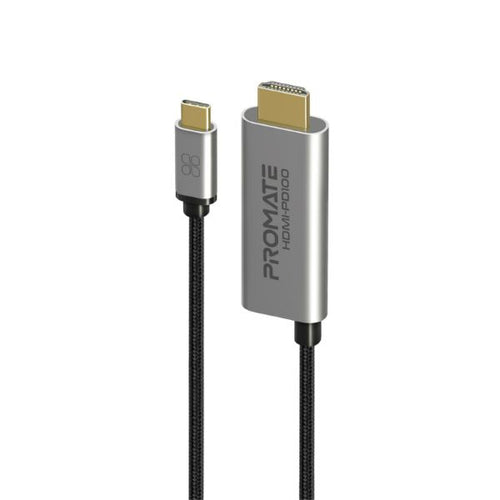 HDMI-PD100 - PROMATE HDMI-PD100 - 1.8m 4K USB-C to HDMI Cable w/ Gold Plated Connectors. Supports Max Res up to 4K@60Hz
