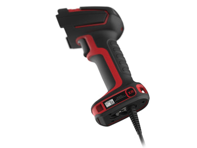 HONEYWELL 2100ISR-3R Granit Ultra Scanner-Only: Tethered, Rugged, 1D/2D, Standard Range, Vibrator, Red Scanner, ROW