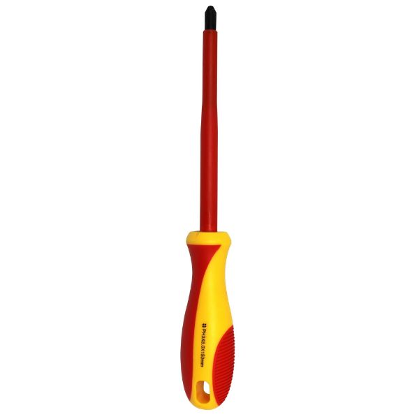 GOLDTOOL HV-63-VDE - 150mm Electrical Insulated VDE Screwdriver