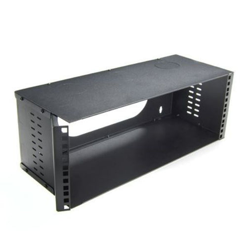 HWMB200-4U - DYNAMIX HWMB200-4U - 4U 200mm Deep 19'' Fully Enclosed Hinged Wall Bracket. Includes Lid & Base Panels.
