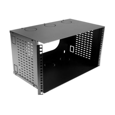 HWMB300-6U - DYNAMIX HWMB300-6U - 6U 300mm Deep 19'' Fully Enclosed Hinged Wall Bracket. Includes Lid & Base Panels.