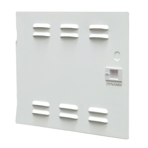 HWS-1404V2FD - DYNAMIX HWS-1404V2FD - Flush Mount Front Door for HWS-1404V2 Recessed Enclosure White Colour.