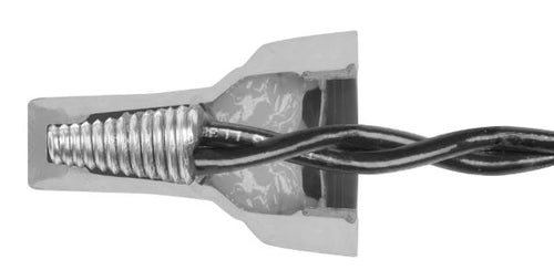 IDL30-1162 - IDEAL INDUSTRIES IDL30-1162 - 32A Grey/Red WeatherProof Twister Wire Connector 20pc Card Up to 4mm2 Wire