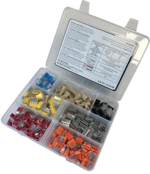 IDL30-5020EU - IDEAL INDUSTRIES IDL30-5020EU - In-Sure Push-In Connector Premium 32A & 24A Kit 225pc Box