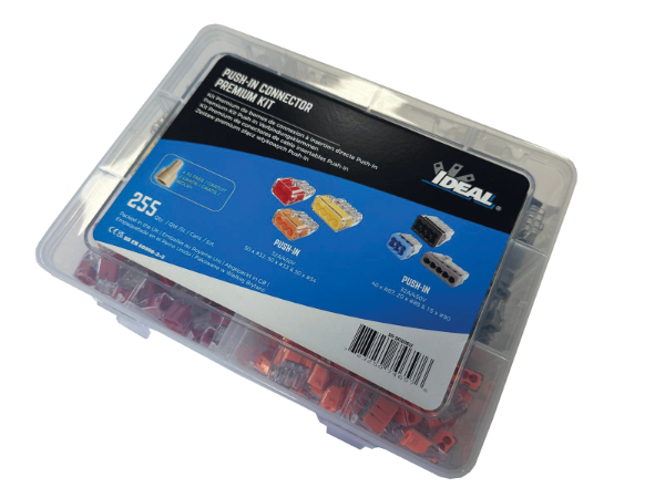 IDEAL INDUSTRIES IDL30-5020EU - In-Sure Push-In Connector Premium 32A & 24A Kit 225pc Box