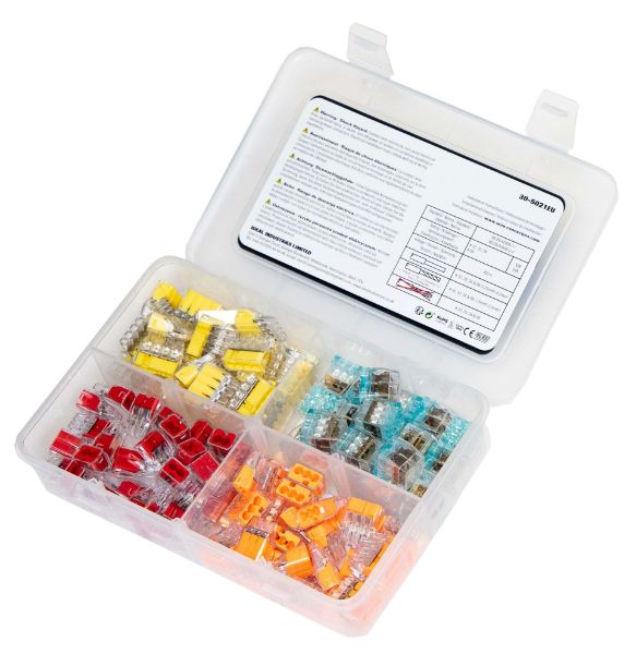 IDEAL INDUSTRIES IDL30-5021EU - In-Sure Push-In Connector Starter Kit 110pc Box