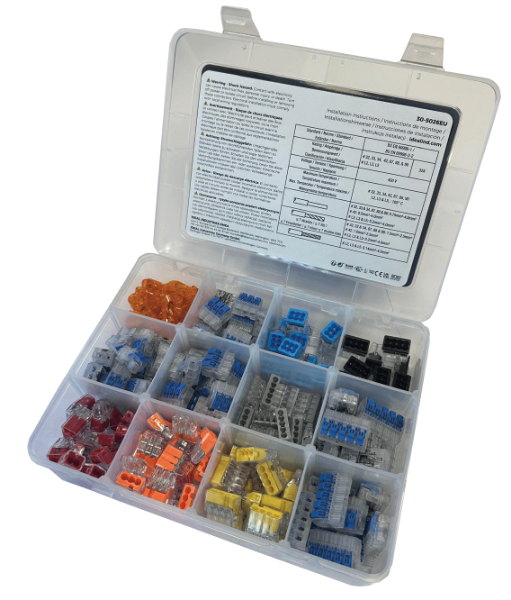 IDEAL INDUSTRIES IDL30-5026EU - Premium Push-In & Lever Wire Kit 240pc Box