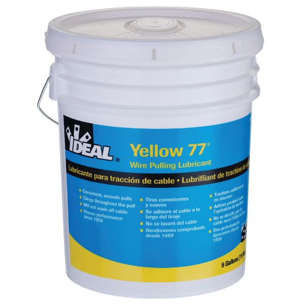 IDEAL INDUSTRIES IDL31-355 - 5 Gallon Yellow 77 Wire Pulling Lubricant