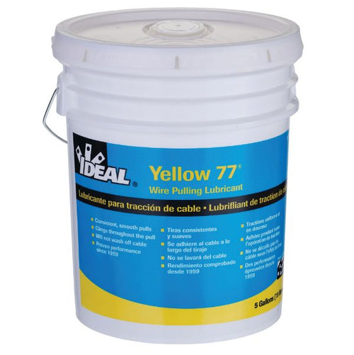 IDL31-355 - IDEAL INDUSTRIES IDL31-355 - 5 Gallon Yellow 77 Wire Pulling Lubricant
