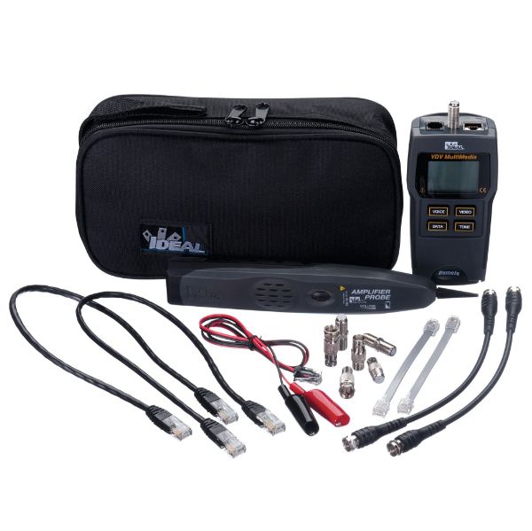 IDEAL INDUSTRIES IDL33-866 - Test-Tone-Trace Voice/Data/Video Test Kit.