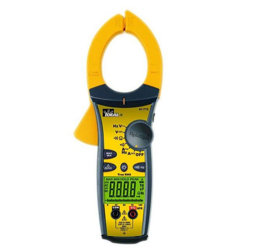 IDL61-775 - IDEAL INDUSTRIES IDL61-775 - 1000A AC/DC TRMS TightSight Clamp Meter CAT IV 600V & CAT III 1000V Rating