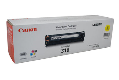 CART316Y - Canon CART316 Yellow Toner