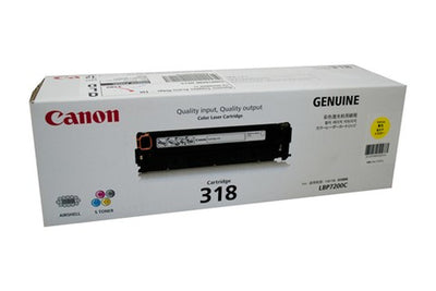 CART318Y - Canon CART318 Yellow Toner