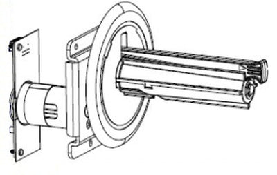 Zebra P1058930-052 - ZT410 Liner-Aufwickler (nur Spindel)