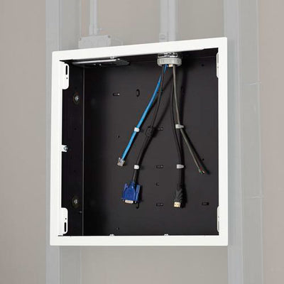 Chief PAC526FW - In-Wall Box with White Flange