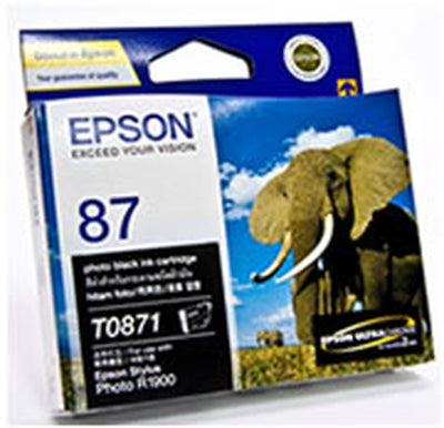C13T087190 - Epson T0871 Photo Schwarz Tintenpatrone