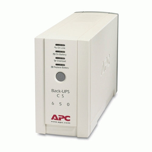 APC STANDBY BACK-UPS (CS), 650VA, IEC(4), USB, SERIAL, 2YR WTY