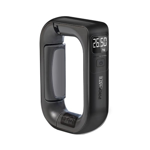 INSTASCALE-50 - PROMATE Comfort-Grip High Precision Digital Handheld Luggage Scale 50Kgs Max Cap.
