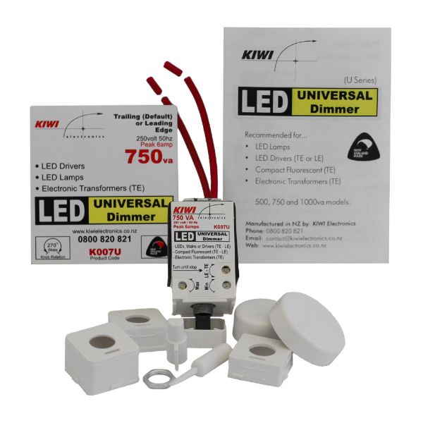 KIWI K007U - UNIVERSAL Dimmer 750va