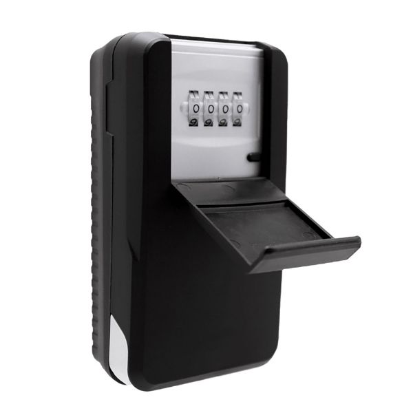 DYNAMIX KLB7007 - XL LED Portable Key Storage Wall Mount Security Safe 4-Digit Resettable LED Dials