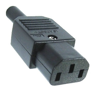 RackPower KNCS18-01 - 10A C13 IEC socket - UL/VDE/ENEC approvals, but not SAA