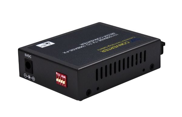 CTS LAN-100BTFC - 10/100Base-TX to 100Base-FX SC Multimode Media Converter. Fast Ethernet