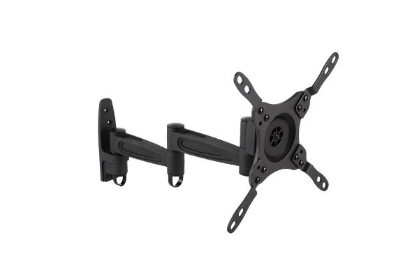 BRATECK LCD-141C - 13''-42'' Anti-Theft Full- Motion Monitor/TV Wall Mount Anti-Theft Locking Hole