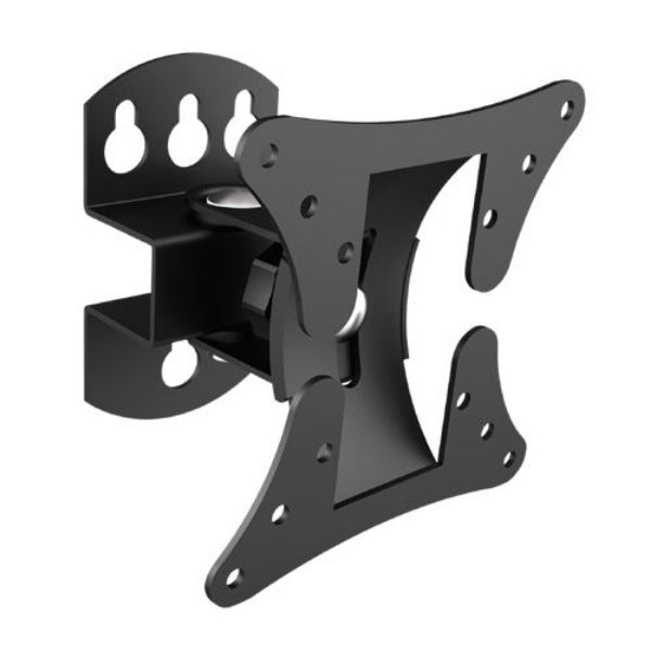 BRATECK LCD-501 - 13''-27'' Monitor wall mount Pivot tilt & swivel Supports VESA