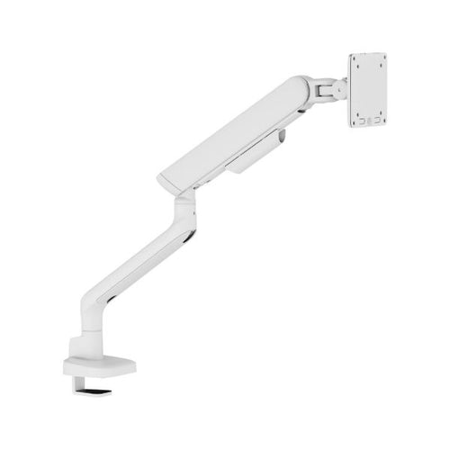LDT118-C012-W - BRATECK LDT118-C012-W - 17"-35" Elite Single Screen Mechanical Spring Monitor Arm. Max Load 11Kgs, White