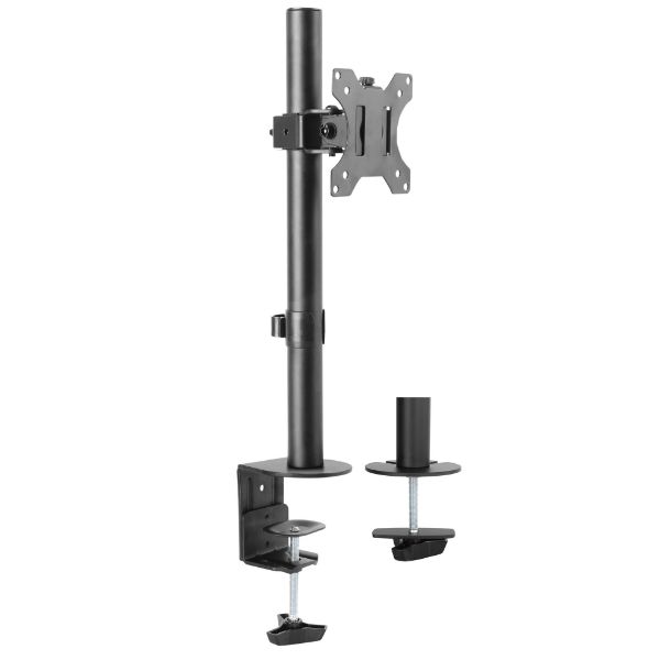 BRATECK LDT12-C01 - 13''-32'' Single Monitor Desk Mount Max Load 8kgs Includes Clamp & Grommet