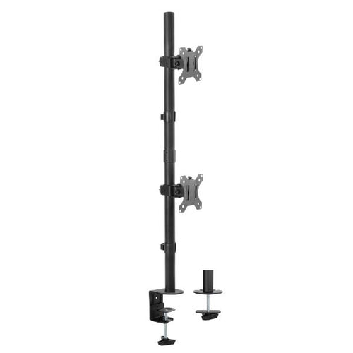 LDT12-C02V - BRATECK LDT12-C02V - 13''-32'' Dual Vertical Articulating Monitor Stand Load 8kgs per Monitor