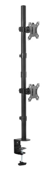 LDT12-C02V - BRATECK LDT12-C02V - 13''-32'' Dual Vertical Articulating Monitor Stand Load 8kgs per Monitor