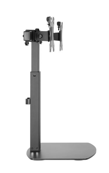 LDT22-T02 - BRATECK LDT22-T02 - 17''-27'' Dual Screen Vertical Lift Monitor Stand Gas Spring Switch