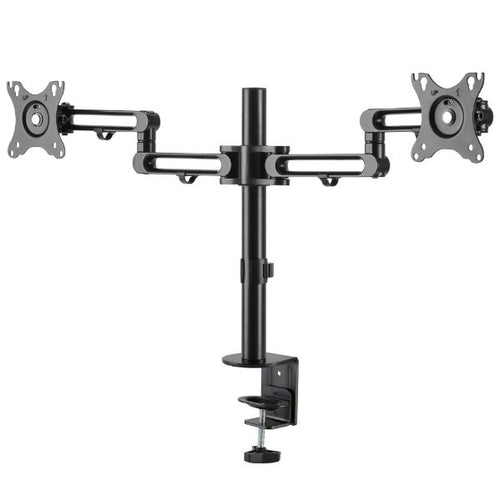 LDT30-C024 - BRATECK LDT30-C024 - 17-32'' Dual Monitor Desk Articulating Mount Arm Bracket Free-Tilting Design