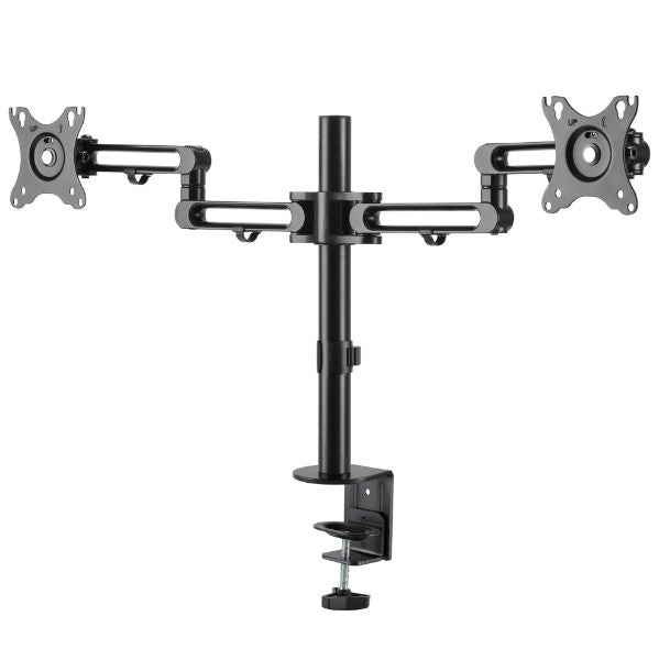 BRATECK LDT30-C024 - 17-32'' Dual Monitor Desk Articulating Mount Arm Bracket Free-Tilting Design