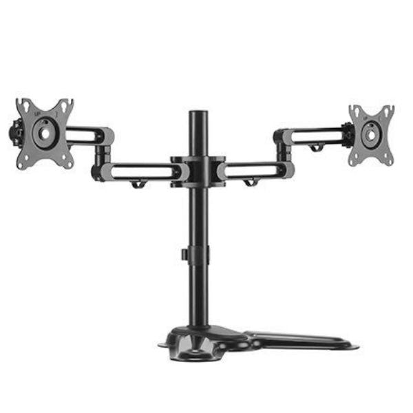 BRATECK LDT30-T024 - 17-32'' Dual Screen Articulating Monitor Stand Free-Tilting Design Sturdy