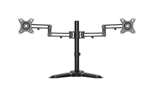 LDT30-T024 - BRATECK LDT30-T024 - 17-32'' Dual Screen Articulating Monitor Stand Free-Tilting Design Sturdy