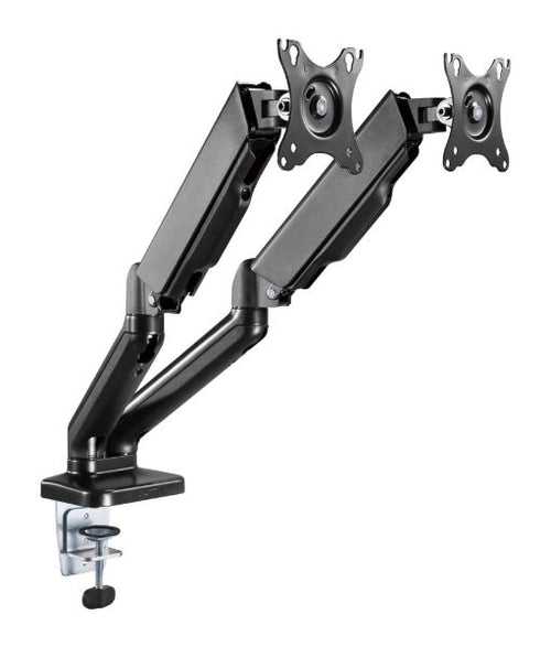 LDT46-C024 - BRATECK LDT46-C024 - Elegant Dual 17''-32'' Counter Balance Monitor Mount Max Load up to 9Kgs Per Arm.